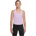 Nike One Fitted Dri-FIT-tanktop til større børn (piger) - lilla