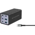 Conceptronic Ozul06be 200w Usb-a-og Usb-c-vægoplader