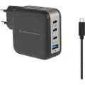 Conceptronic Althea18b Gan 100w Usb-a-og Usb-c-vægoplader