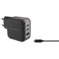 Conceptronic Althea17b Gan 67w Usb-a-og Usb-c-vægoplader