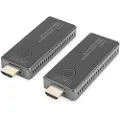 Digitus Ds-55323 Av Forlænger Av Sender & Modtager Sort, Sølv