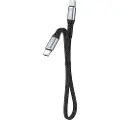 Dudao USB-C Kabel PD100W 23cm - Sort