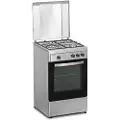 Vitrokitchen Cb5530ib 50x55 Cm Butan Gas Køkken Med Ovn 4 Blus