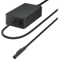 Microsoft Surface 65w Power Supply 1.7m Sort