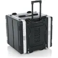 Gator GRR-10L Lockable Moulded Rolling Rack Case 10U