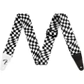 Fender Wavy Checkerboard Polyester Strap Black/White