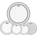 Remo Pinstripe Complete Pack - 10 12 16" Heads w/22 P3 + Free 14 Ambassador