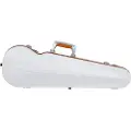 Bam SUP2002XL Supreme Ice Hightech Violin Case White and Orange