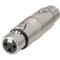 Neutrik NA3FF Female XLR - Female XLR Adaptor