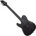 Schecter PT Black Ops Left Handed Satin Black Open Pore