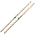 Promark Classic Forward 5B Raw Hickory Drumsticks Wood Tip