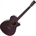 Tanglewood TA4CE Azure Super Folk Electro Acoustic Foxglove Purple