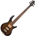 Cort C5 Plus OVMH 5-String Bass Antique Brown Burst