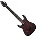 Schecter Omen Elite-7 Left Handed 7 String Black Cherry Burst