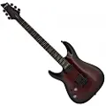 Schecter Omen Elite-6 Left Handed Black Cherry Burst