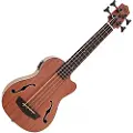 Kala U-Bass Journeyman Electro-Acoustic Ukulele Natural