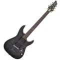 Schecter C-1 Platinum See Thru Black Satin - Ex Demo