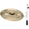 Stagg 12" Sensa Medium Splash Cymbal & Gear4music Deluxe Weighted Cymbal Arm