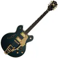 Gretsch Broadkaster LX Center Block with String-Thru Bigsby and Gold Hardware Cadillac Green