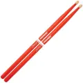 Promark Rebound 5B Orange Hickory Drumsticks Wood Tip