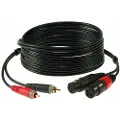 Klotz RCA - XLR (F) Cable Set 1m