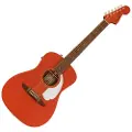 Fender Malibu Player Electro Acoustic Fiesta Red