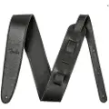 Fender Artisan Crafted Leather Guitar Strap 2.5" Black