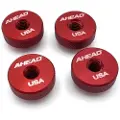 Ahead Speed Nut Cymbal Toppers 4 Pack Red