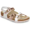 Birkenstock Sandaler til børn BIRKENSTOCK Kumba Kids BF Elec. Met. Pearl/Copper barn 33