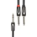 Roland 1/4 TRS - Dual 1/4 Interconnect Cable 10ft/3m