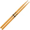 Promark Rebound 5A ActiveGrip Clear Hickory Drumsticks Wood Tip