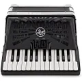 Hohner Bravo II 48 Silent Key Accordion Black