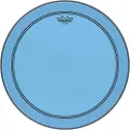 Remo Powerstroke 3 Colortone Blue 24 Bass Drum Head