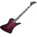 Jackson JS Series Kelly Bird JS3Q Transparent Red Burst