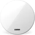 Evans EQ3 Resonant Smooth White Bass Drum Head No Port 22"