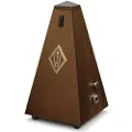 Wittner W814M Traditional Metronome with Bell Matte Dark Walnut
