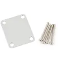 Fender 4-Bolt Vintage-stils Halsplade Intet Logo Krom