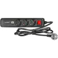 Adam hall EU Power Strip with USB Chargers 3 Sockets