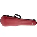Gewa Pure Polycarbonate Shaped Violin Case Red