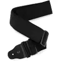Daddario 74T000 3 Inch Wide Bass Guitar Strap w/ Internal Pad Black
