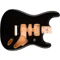 Fender Deluxe Alder Strat Body Black