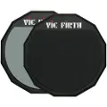Vic Firth 12 Double Sided Practice Pad with Soft and Hard Rubber