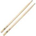 Vater Nude 1A Raw Hickory Drumsticks Wood Tip