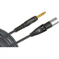 Planet Waves Custom Series Mic Cable XLR Male - 1/4 Inch 5 feet