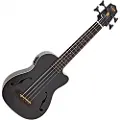 Kala U-Bass Journeyman Electro-Acoustic Ukulele Matte Black - Nearly New
