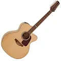 Takamine GJ72CE 12 String Electro Acoustic Natural - Ex Demo