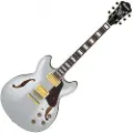 Ibanez AS73G Moonstone Silver Flat