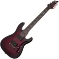 Schecter  Demon-7 7 String Crimson Red Burst