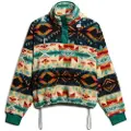 Superdry Superdrytil kvinder. W2012348A Superblød fleece med beige print (M), Casual, Polyester