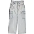 G-Star G-Startil kvinder. D24386-D436-H122 Nederdel Viktoria blå (25), Casual, Bomuld, Denim